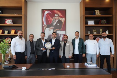 TRAİDER’den Çorlu TSO Başkanı İzzet Volkan’a Ziyaret